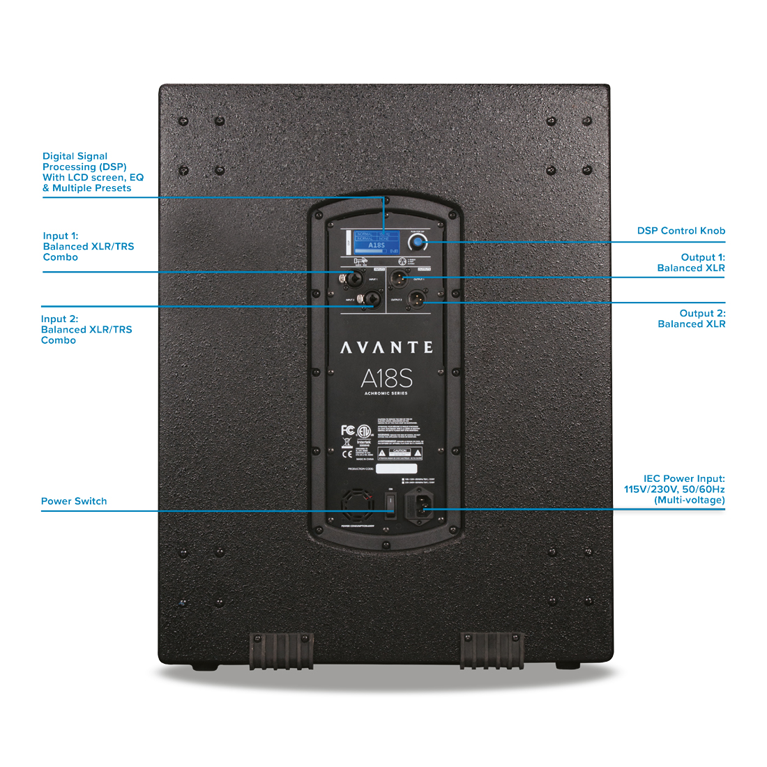 Avante Audio AVANTE A18S thumbnail 3