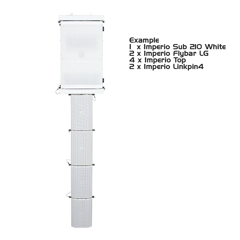 Avante Audio Imperio Sub 210 white thumbnail 2