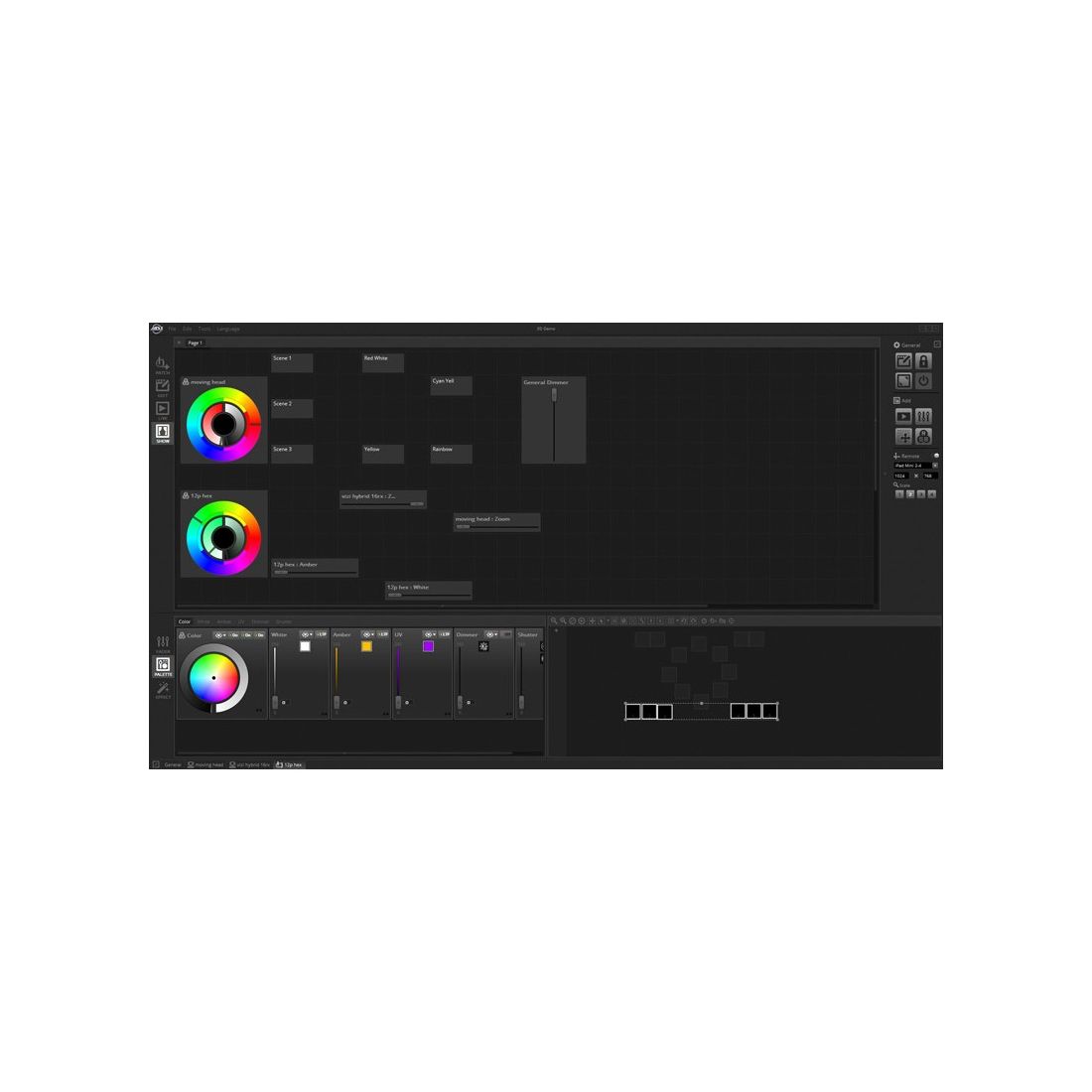 American DJ myDMX 3.0 DMX Controller and Software MYDMX 3.0 B&H