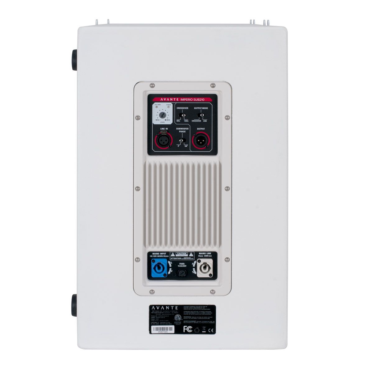 Avante Audio Imperio Sub 210 white thumbnail 6