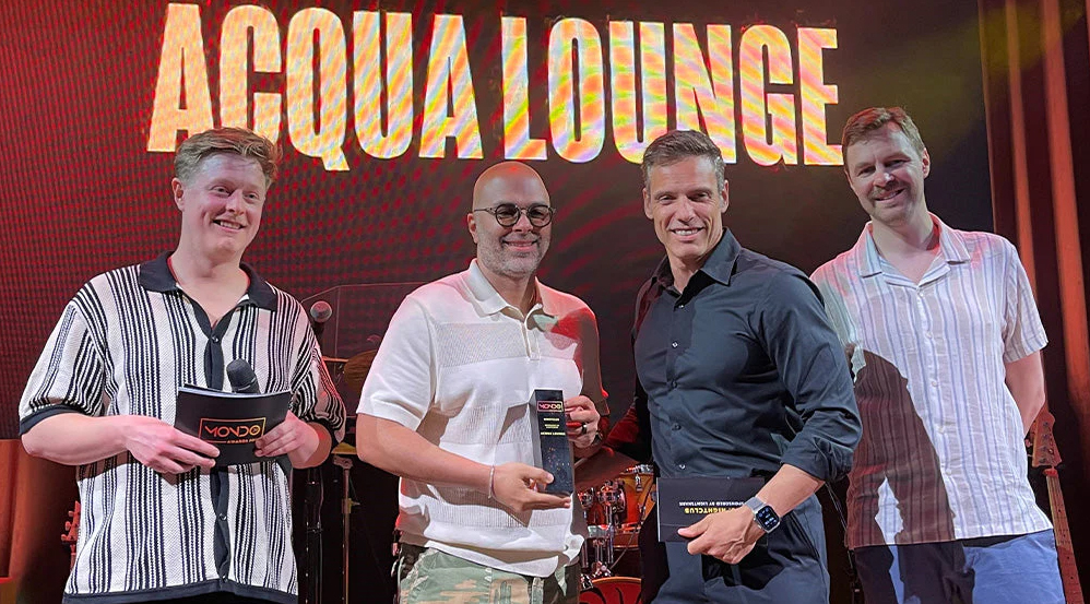 Filled With ADJ Fixtures, Acqua Lounge Wins Mondo DR Award for Best Nightclub