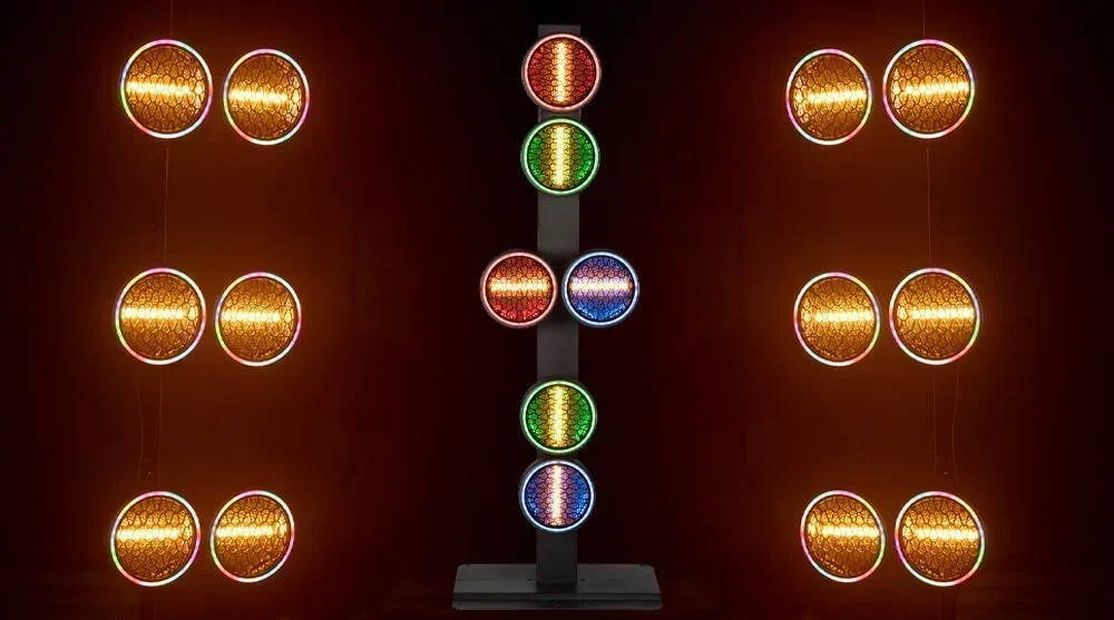 Eliminator Flux FX: Three Layers of Light. Continuous Motion. Endless Creative Possibilities!