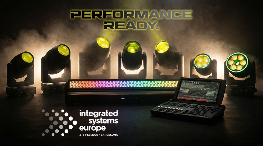 ADJ Brings Performance Ready Lighting and Control to ISE 2026