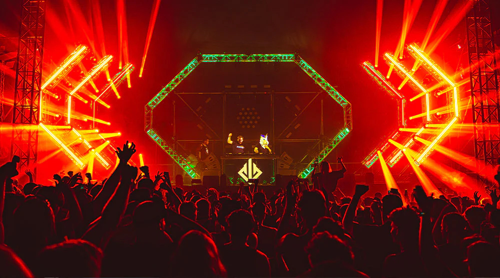 ADJ Moving Heads and Jolt Bars Unleash Madness at Germany’s Biggest Outdoor Harder Styles Festival