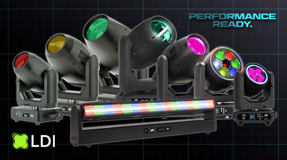 ADJ to Light Up LDI 2025 with Eight New Movers Built to Break the Rules