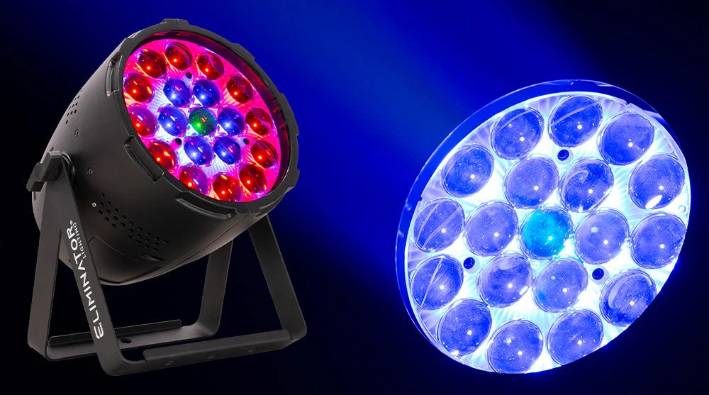 Motorized Zoom Meets Brilliant Color In The New Mega Par Z Wash From Eliminator Lighting