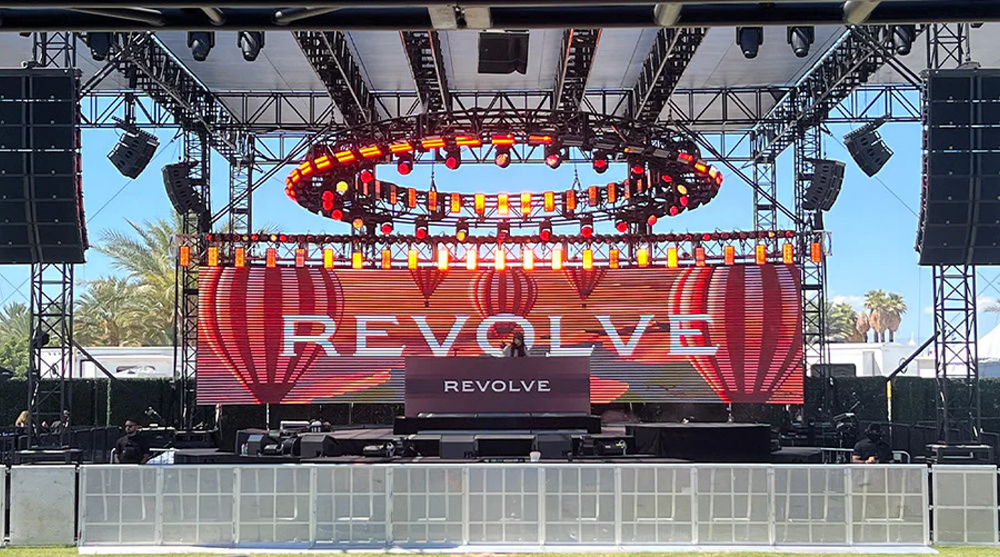 ADJ 40 HEX Panel IP Fixtures Bring Daylight Punch To REVOLVE Festival 2026