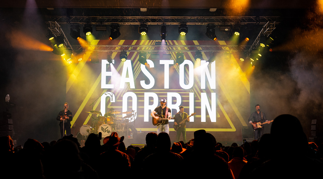 ADJ Lights Country Music Star Easton Corbin For Open Air Concert In Yucaipa, CA