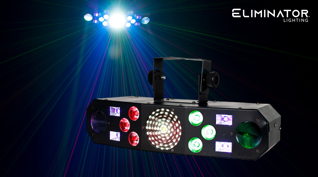 Eliminator Lighting Furious Five RG: Five Effects, One Ferocious Party Starter!