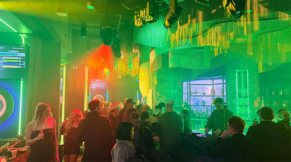 ADJ Lighting Powers Interactive Entertainment at Calgary's PinPointe Social