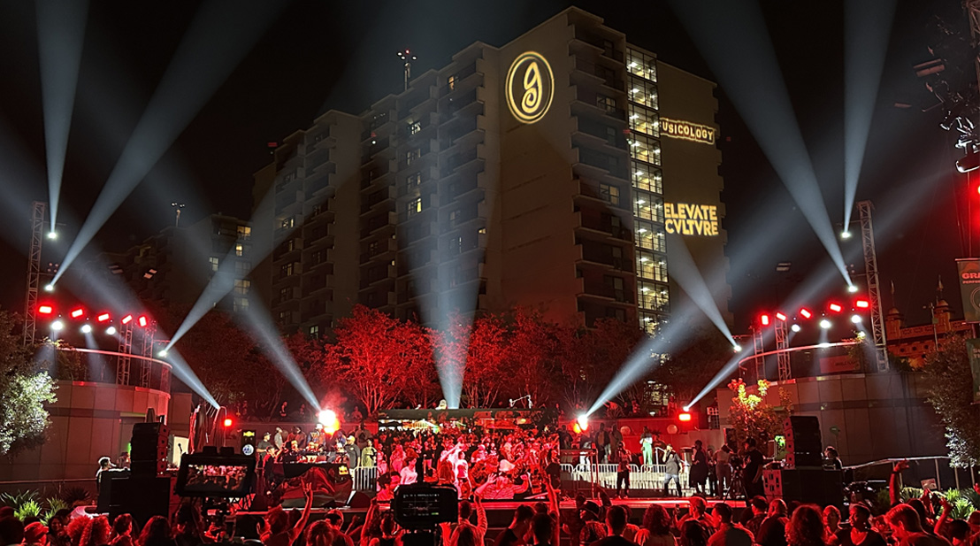 ADJ Lights Up California Plaza For Summer-Long ‘Grand Performances’ Concert Series