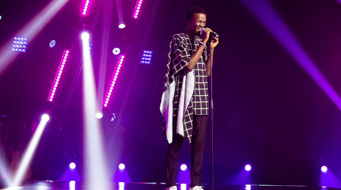 ADJ Lights Up The Voice Nigeria